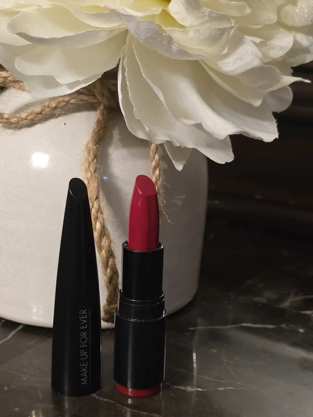 Makeup Forever Rouge Artist Satin Lipstick In Shade 406 Cherry Muse NWOB